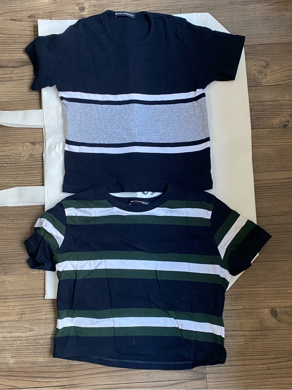 Brandy Melville Striped Tops (set of 2)